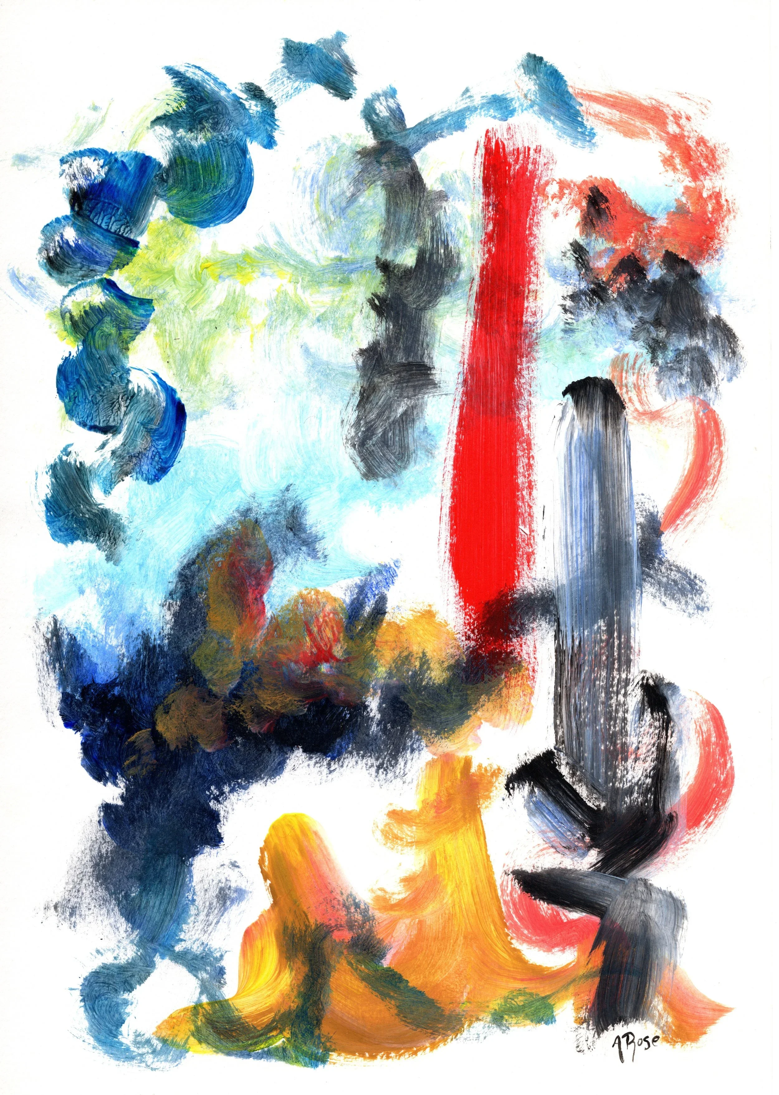 Autumnal — original acrylic painting