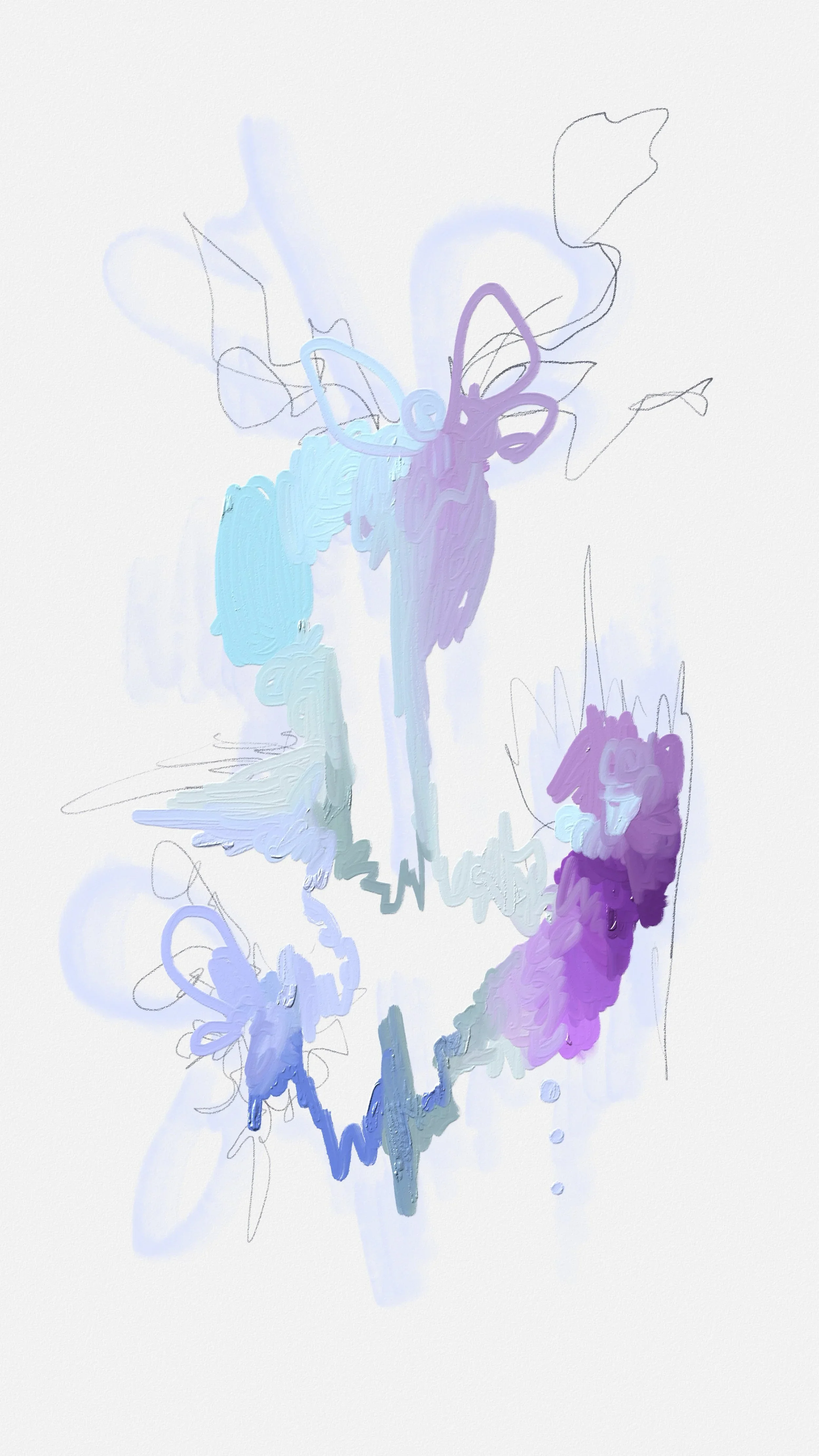Room to Breathe No. 6 — Digital painting, 2025